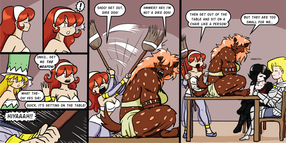Breadfinder - Episode 19, Page 1: 019-Dinner straits